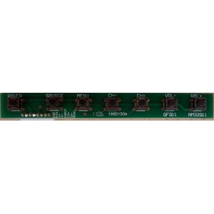 VOXSON VLED32 KEY BOARD 166D155A QFQ11 NM32Q11